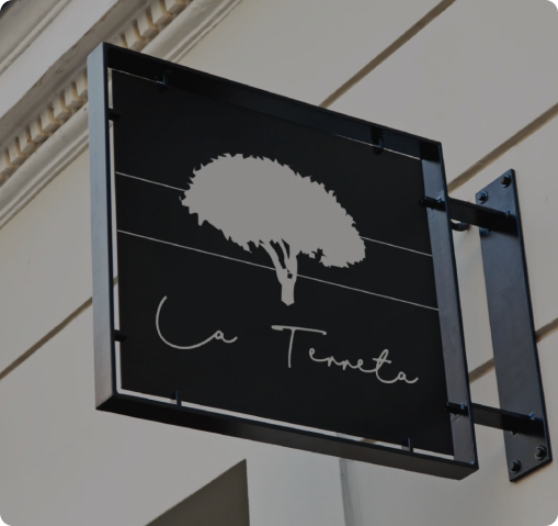 La Tenete branding and visual identity project